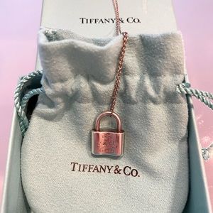 Tiffany & Co Padlock Lock Necklace